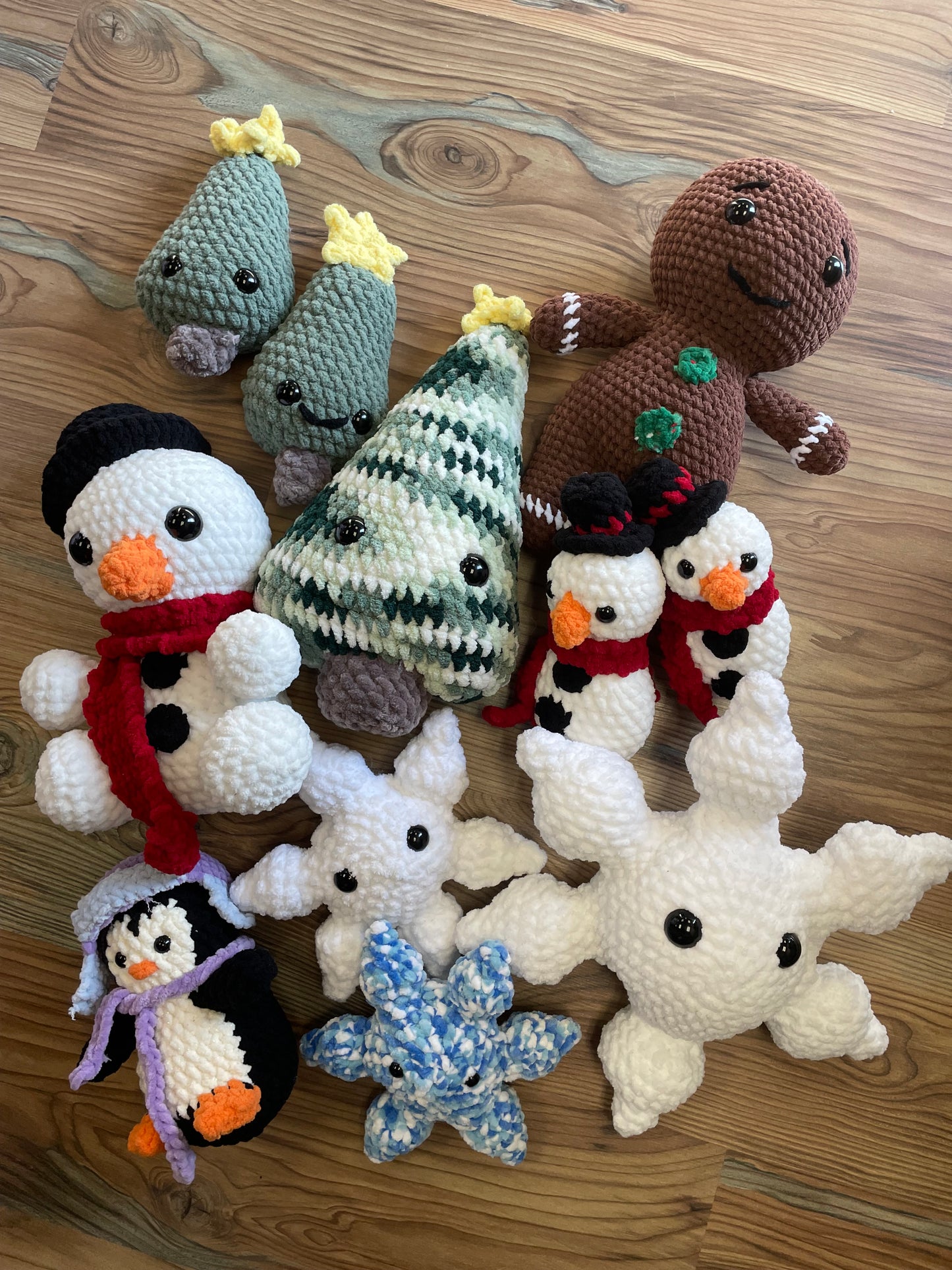 Winter Crochet Creatures