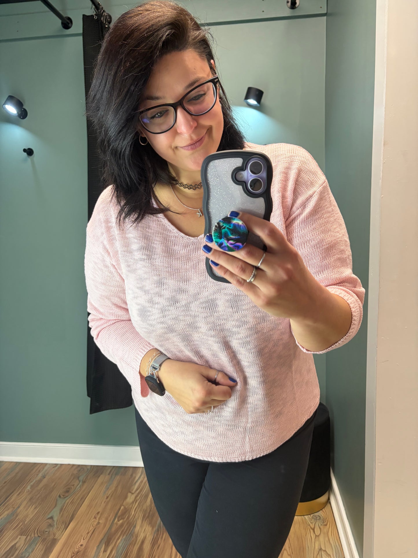 Light Pink Summer Knit