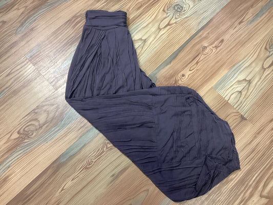 Boho Stitched Charcoal Pants