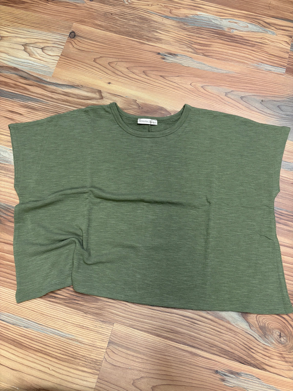 Olive Cotton Slub
