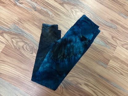 Blue Tie Dye Leggings