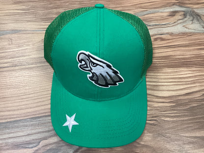 Green Custom Football Team Cap