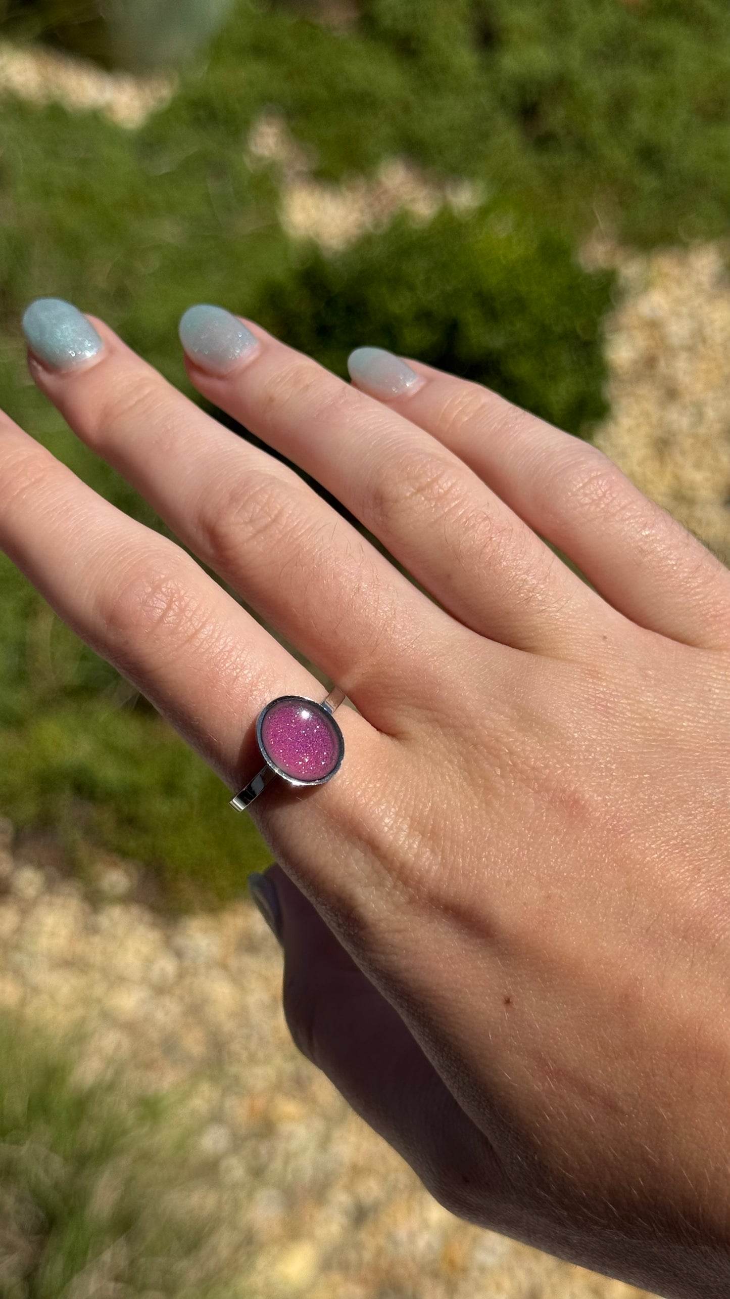 Stainless Steel Mood Ring