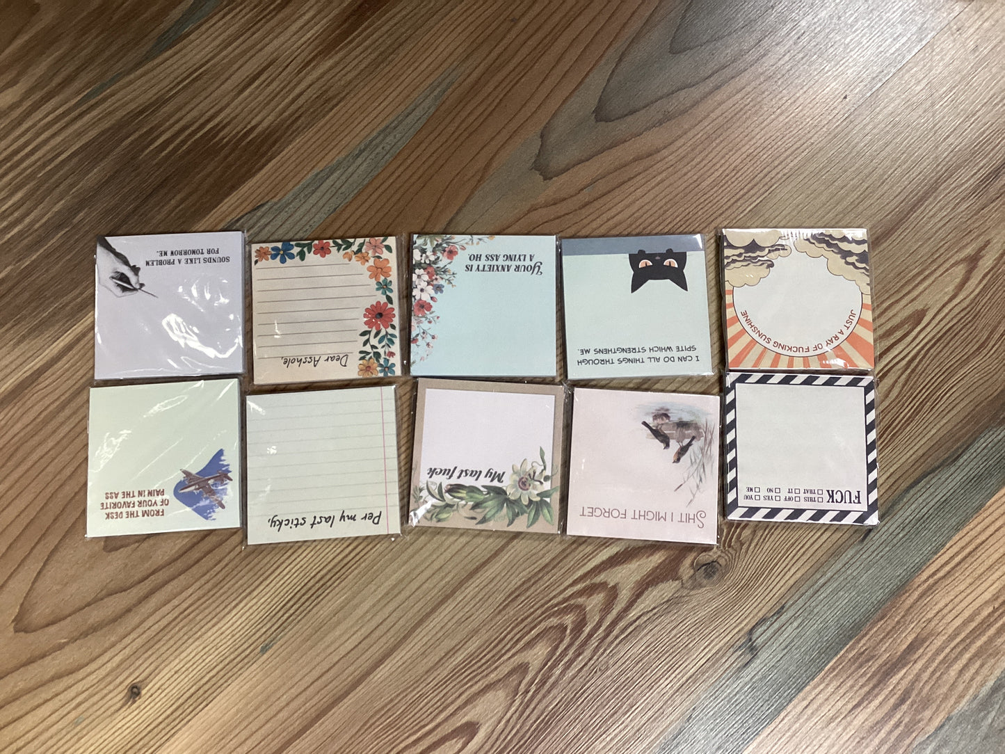 Sassy Post-It Note Pad