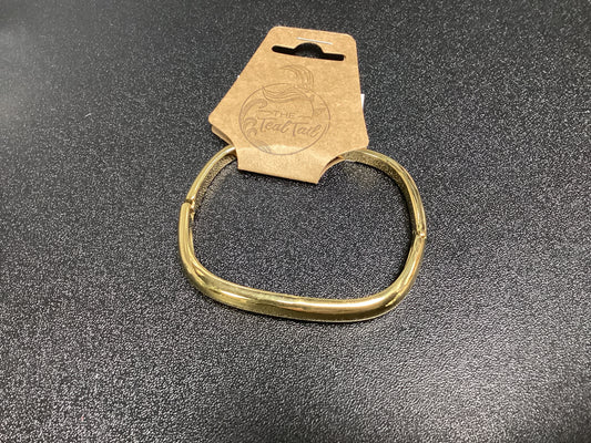 Gold Square Clip Bracelet