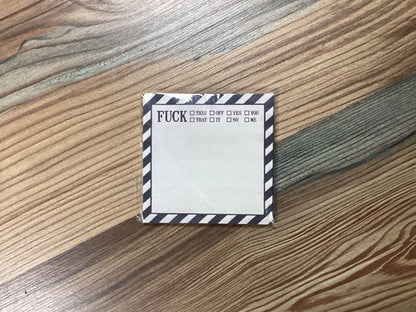 Sassy Post-It Note Pad