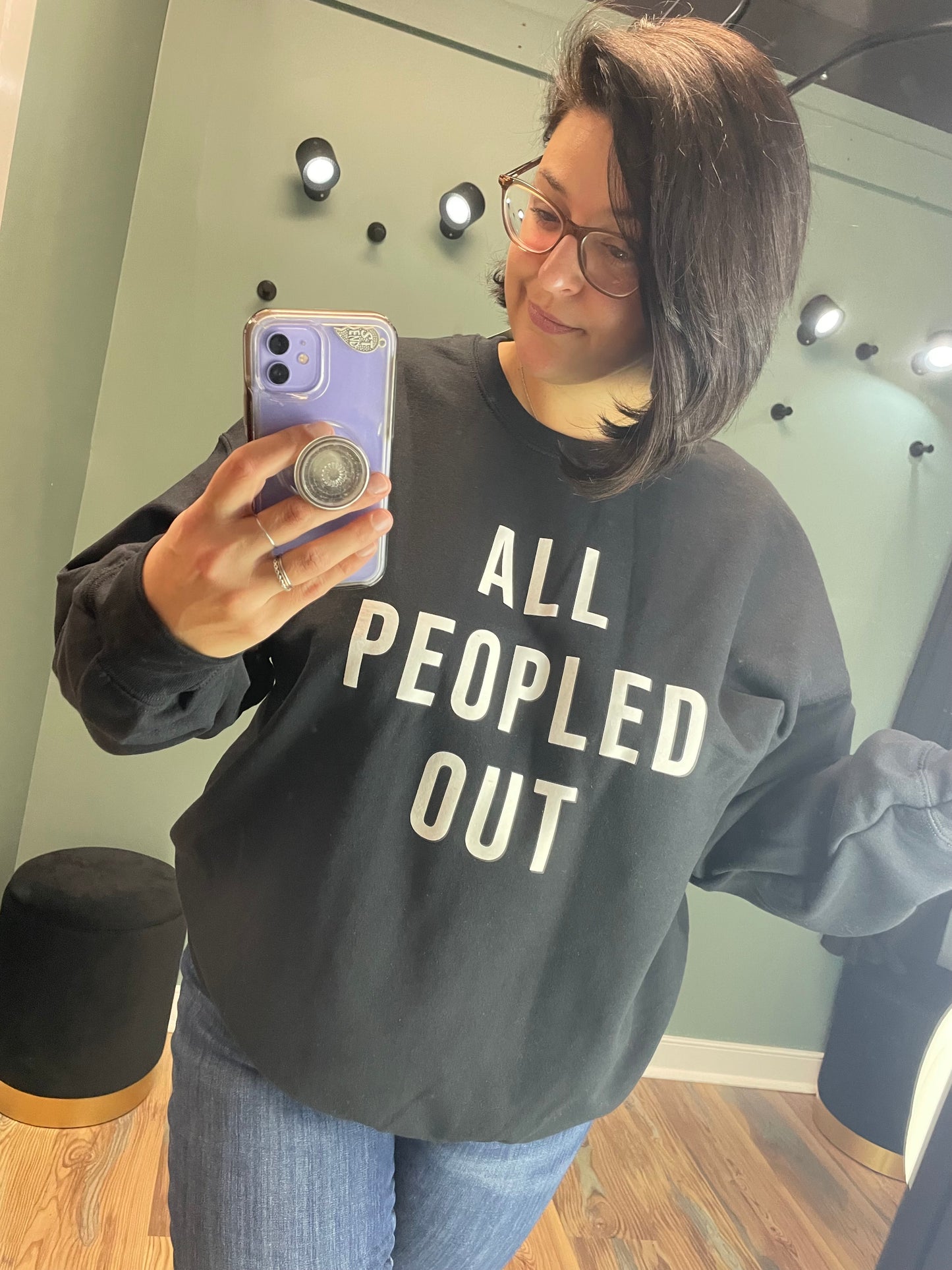 All Peopled Out Sweatshirt