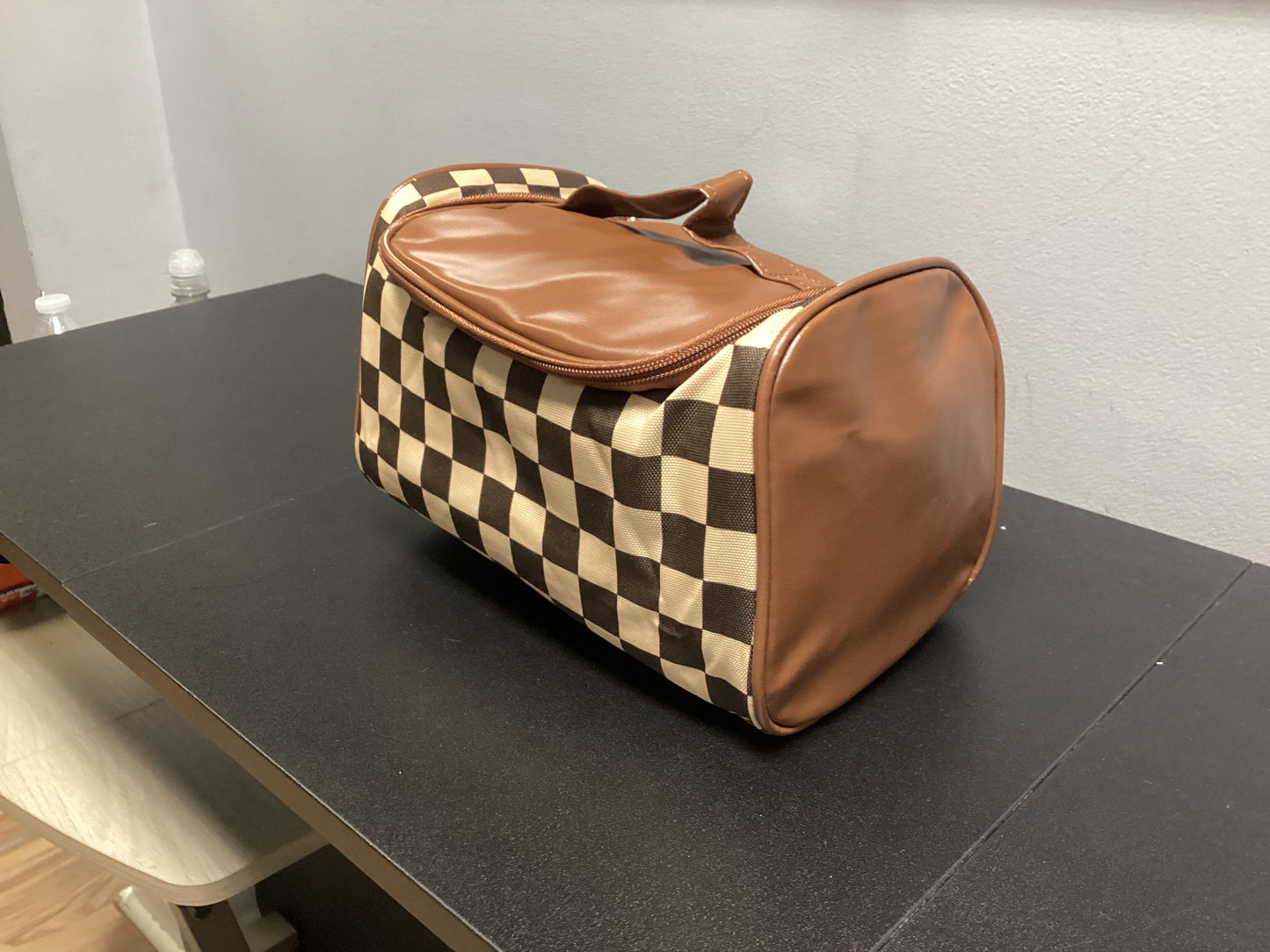 Checkered Travel Bag