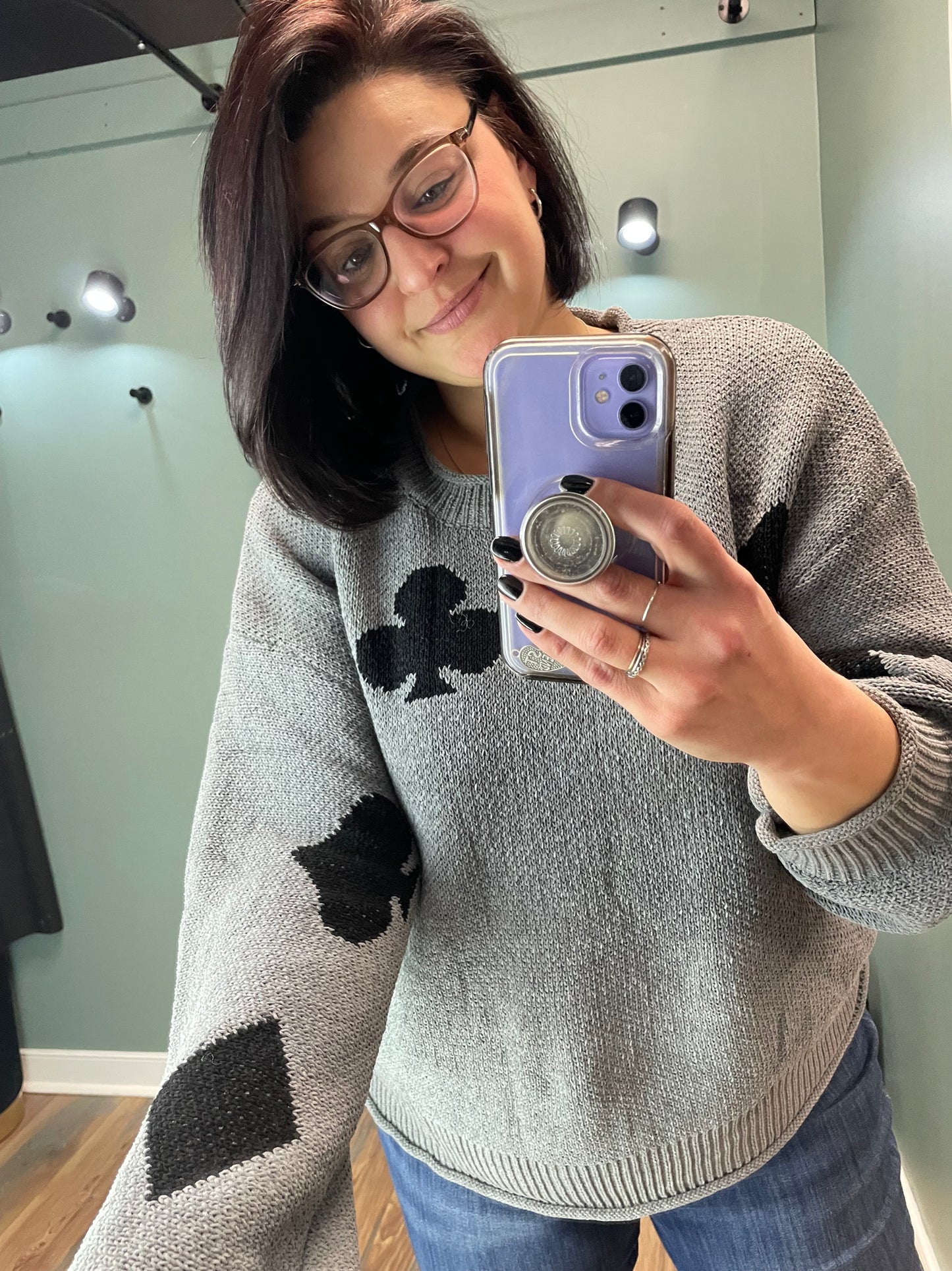 Playing Card Sweater