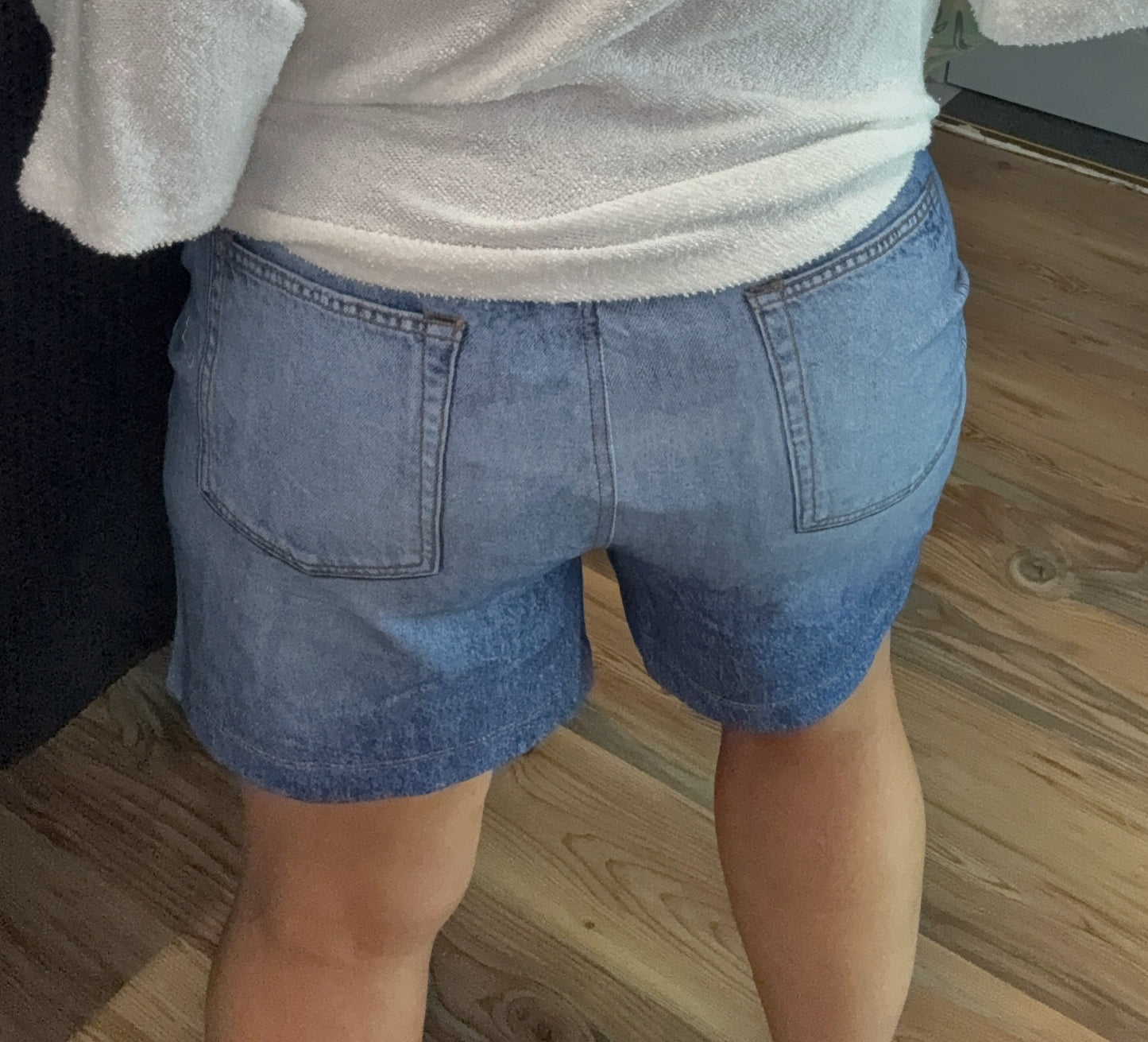 Zenim Dark Pull On Skort