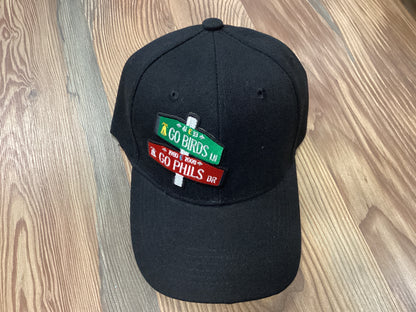 Black Custom Football Hat