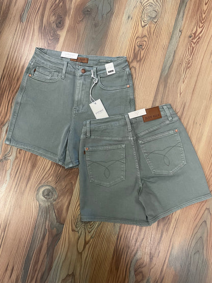 Judy Blue Sage High Waist Short