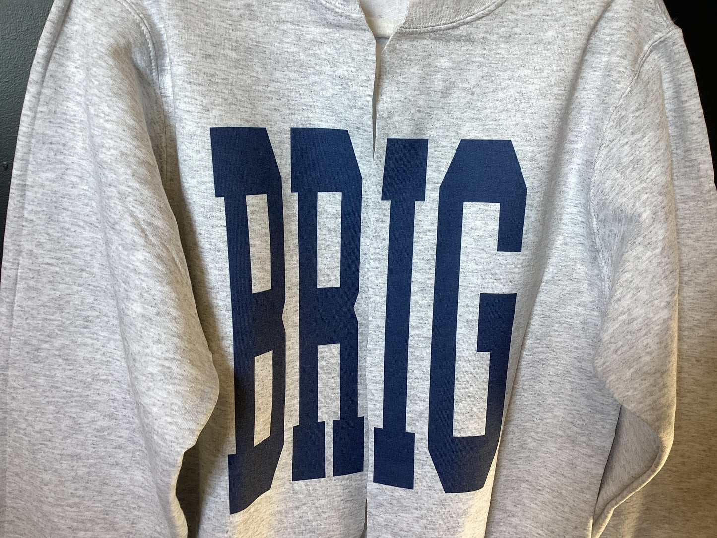 Custom Brig Split Center Crewneck