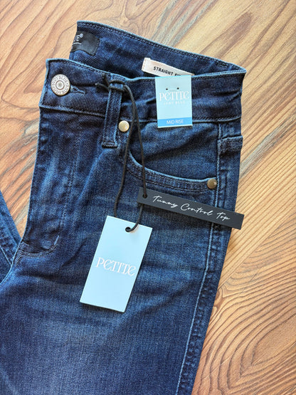 Judy Blue Dark Mid Rise Petite