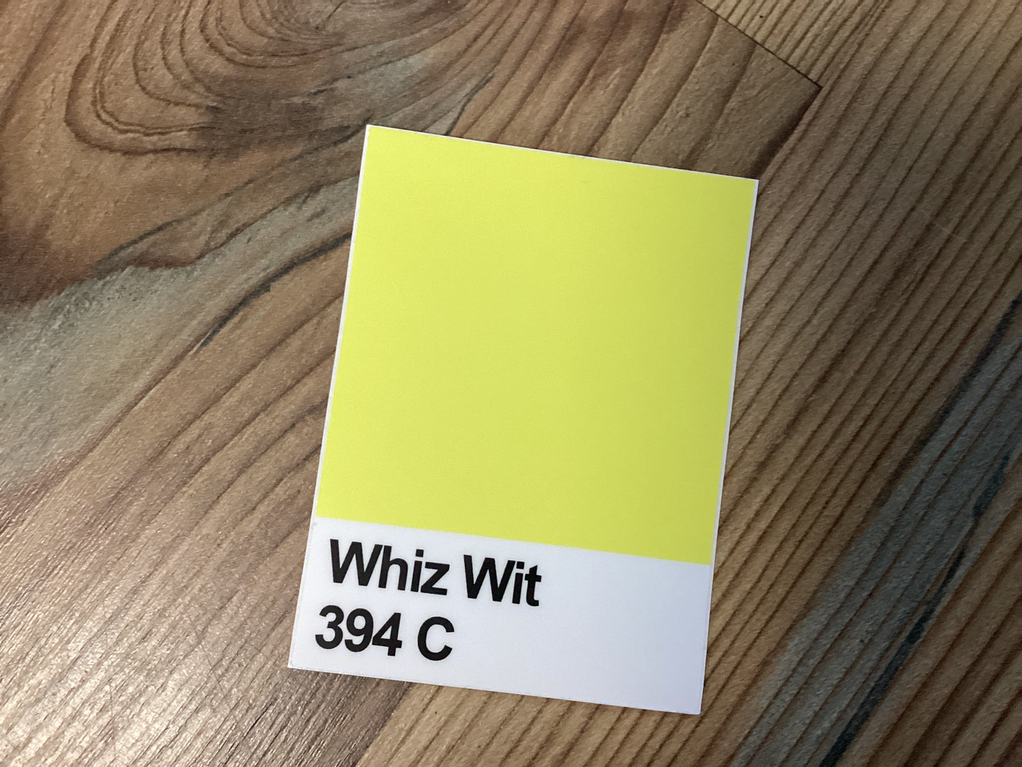 Whiz Wit Sticker