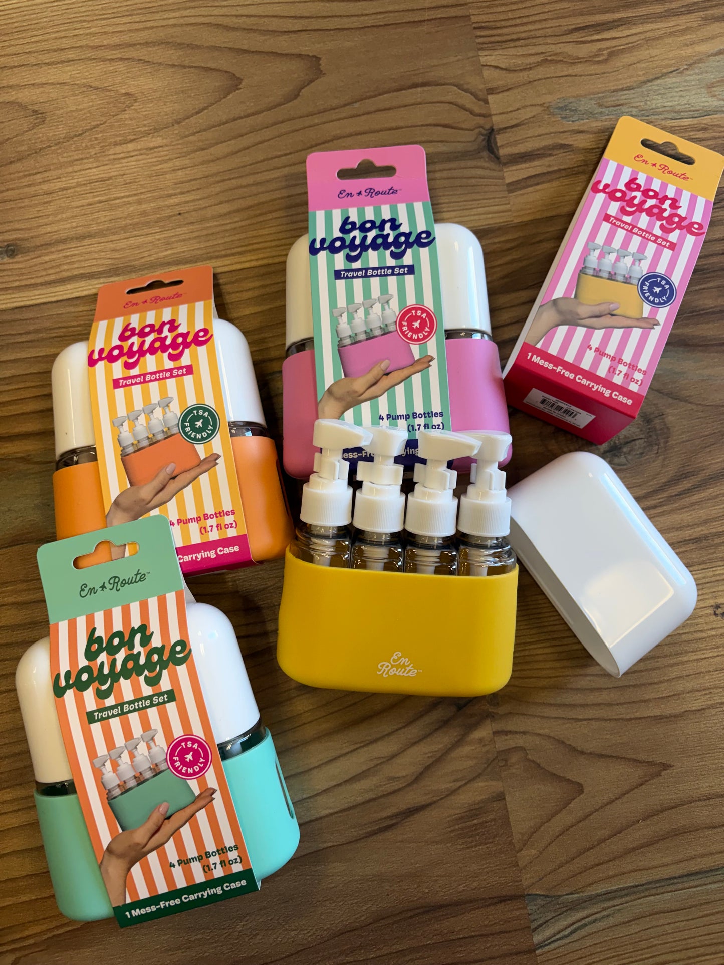Bon Voyage Travel Bottles