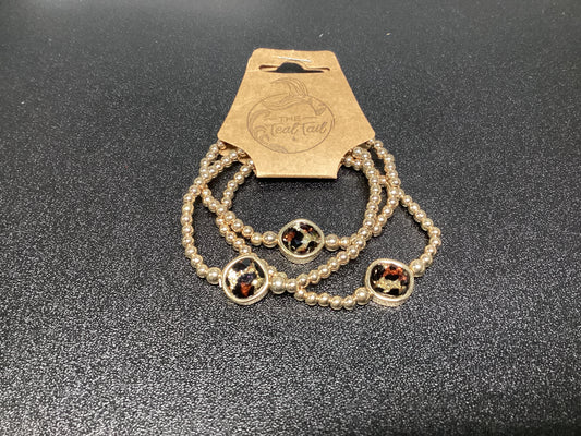 Leopard Stone Bracelets