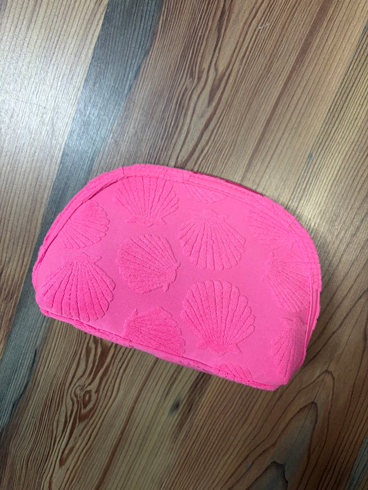 Hot Pink Seashell Pouch
