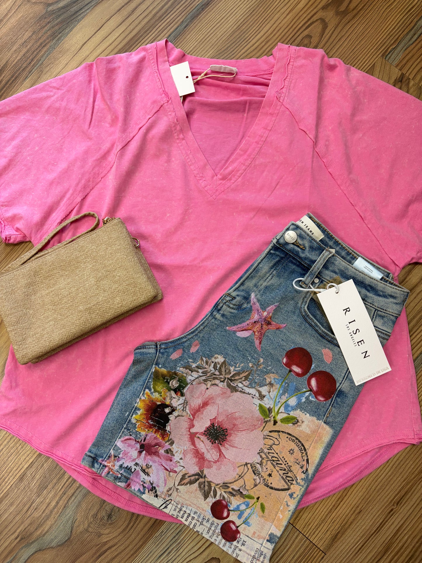 Risen Bermuda Painted Shorts
