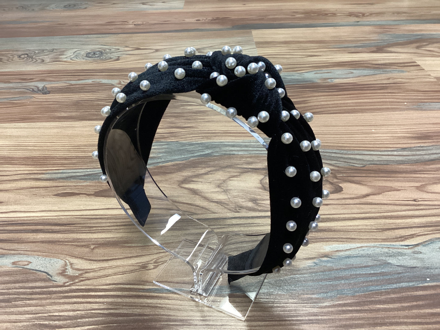 Velvet Pearl Headband