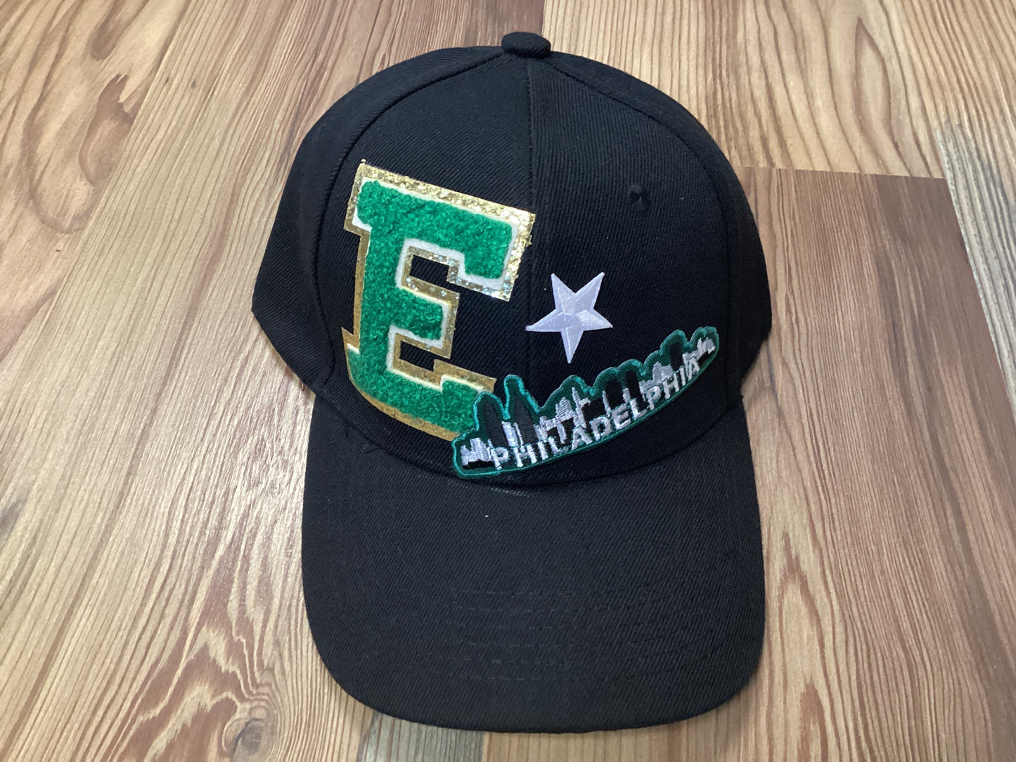 Black Custom Football Hat