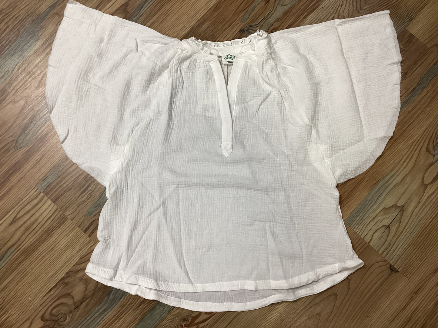 White Chambray Style Shirt