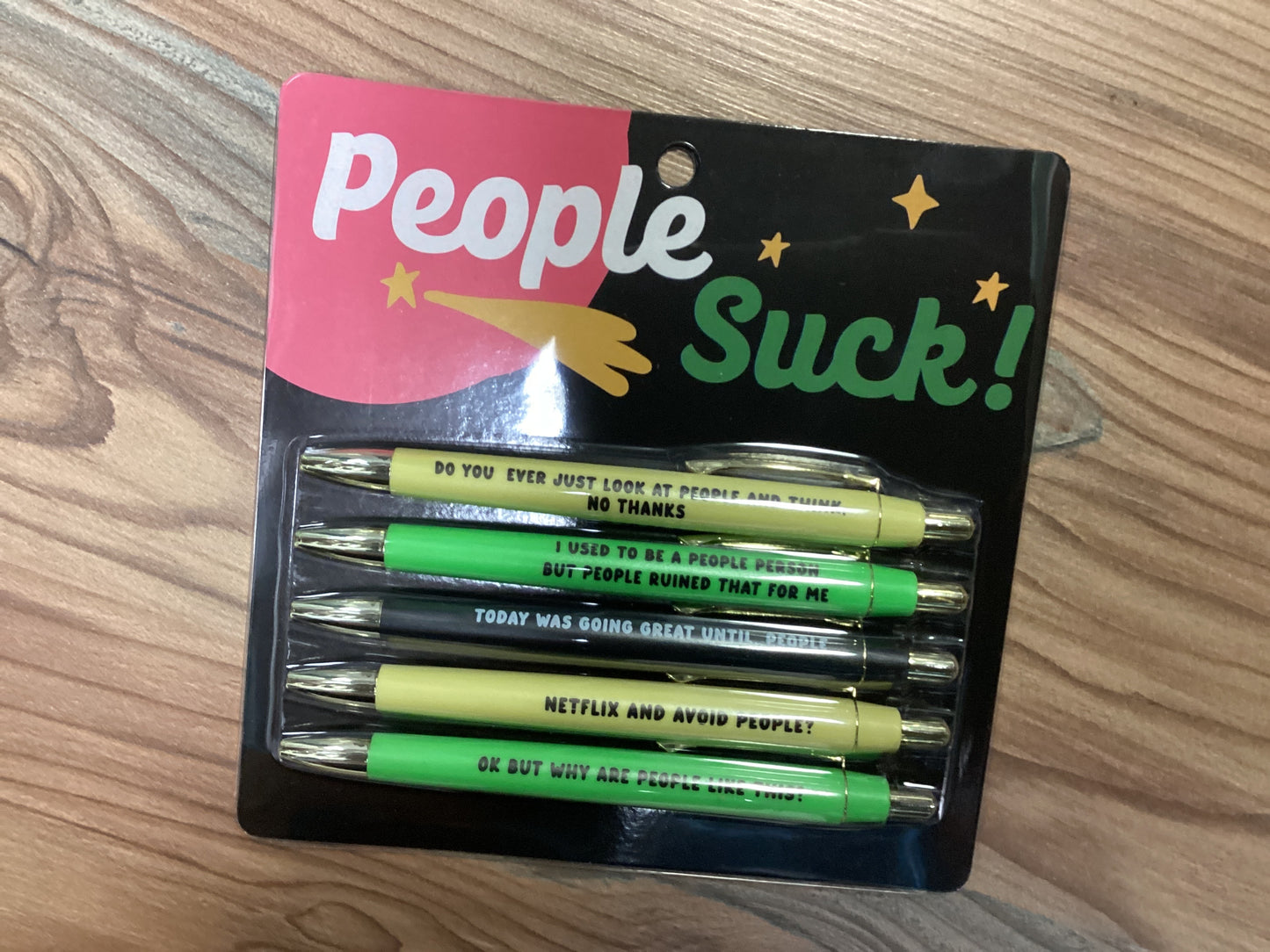 People Suck Pen Set