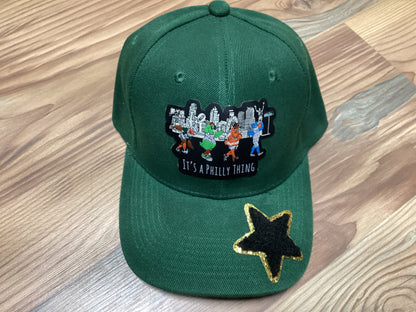 Green Custom Football Hat