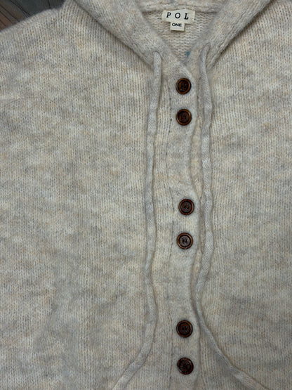 POL Oatmeal Brushed Hoodie