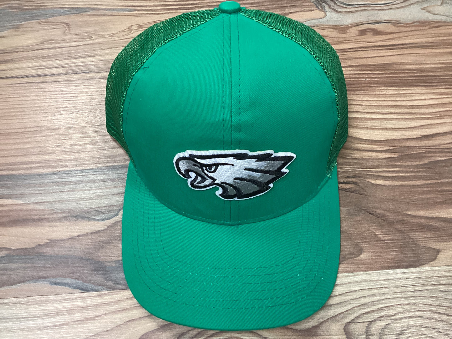 Green Custom Football Team Cap