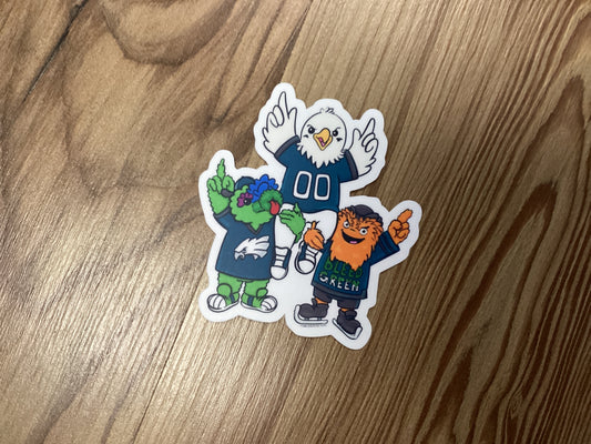 Philly Mascot Sticker