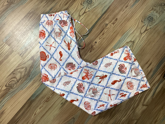 Nautical Sea Creature Pants