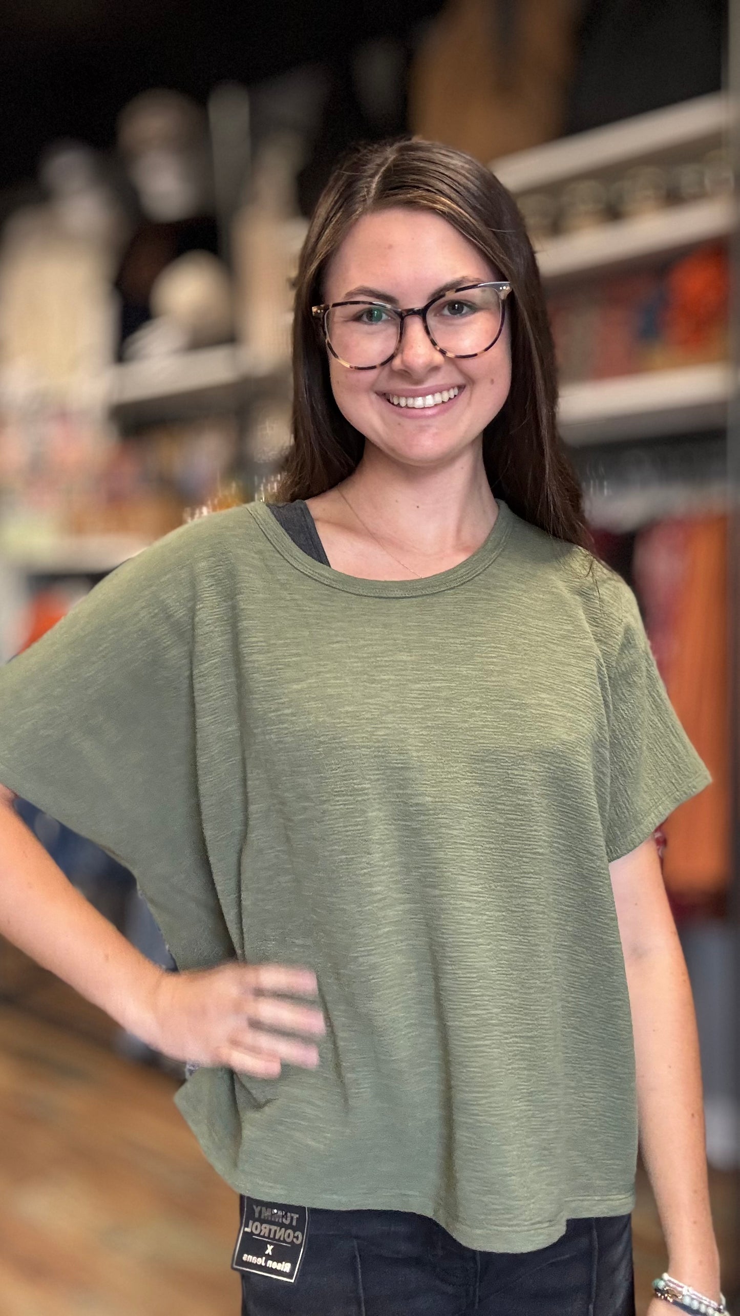 Olive Cotton Slub