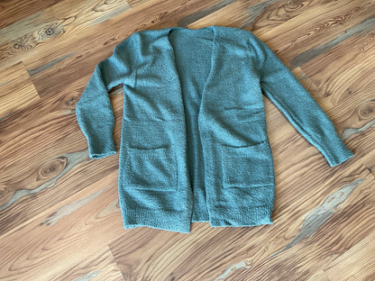 One Size Teal Softy Cardi