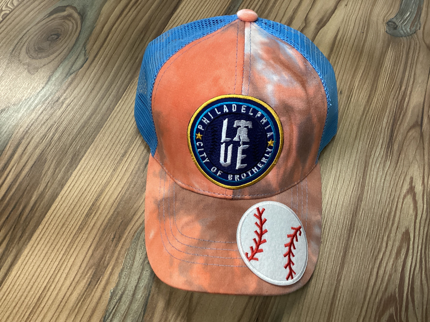 Tie Dye Custom Baseball Team Cap