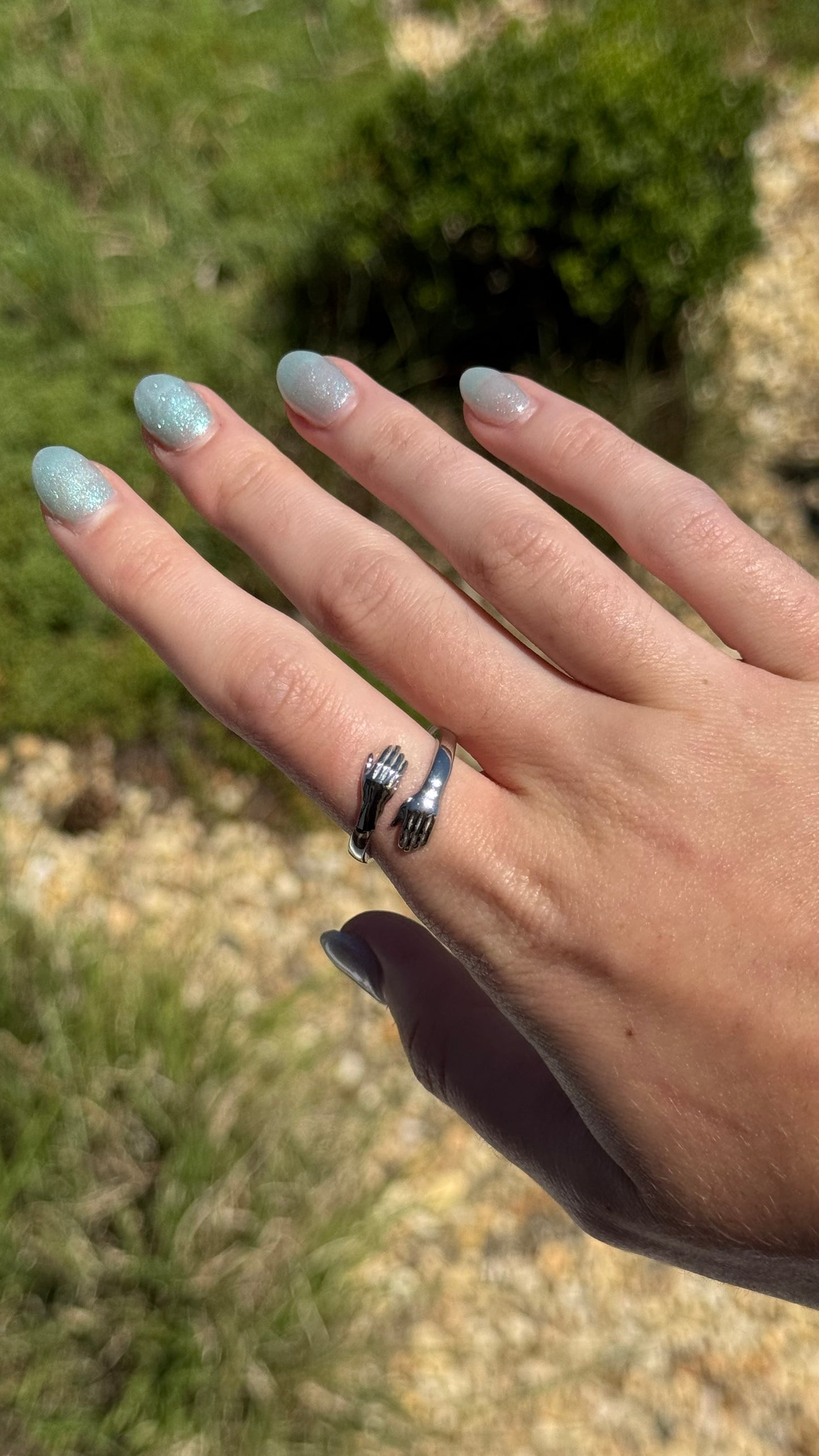 Stainless Hug Ring