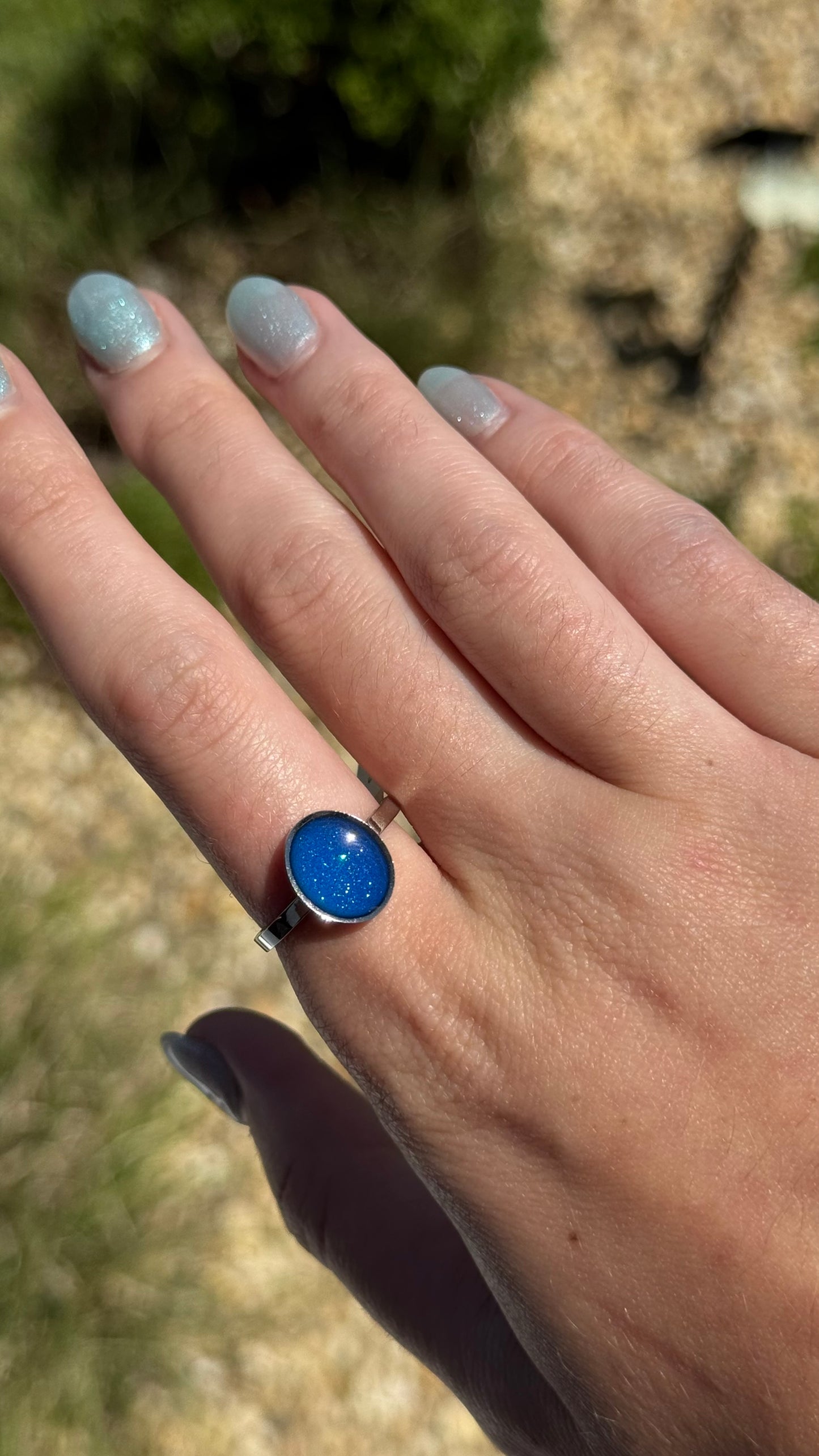 Stainless Steel Mood Ring