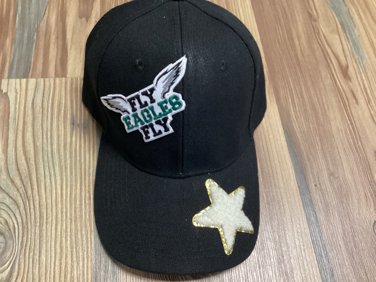 Black Custom Football Hat