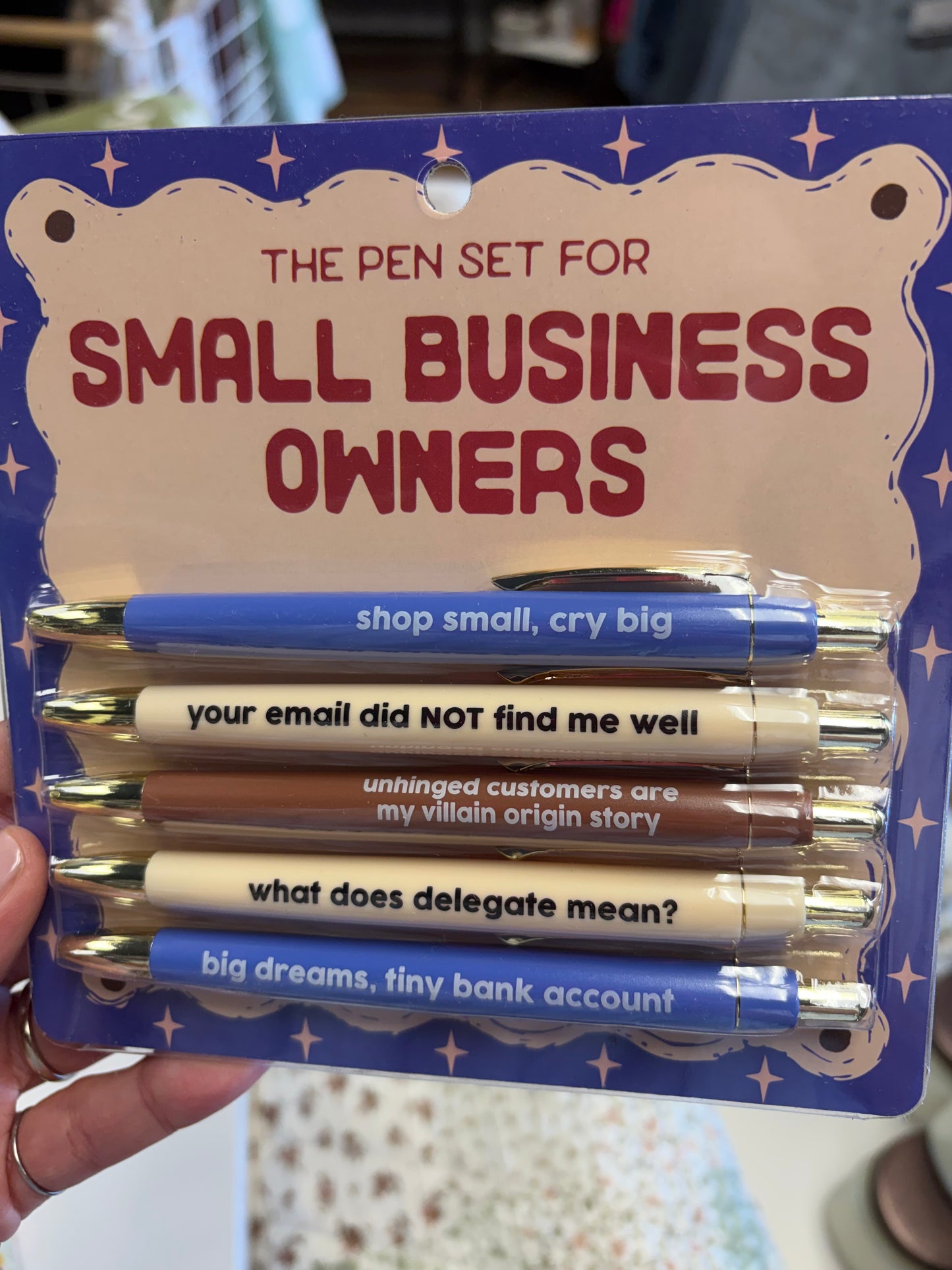 Small Business Owner Pen Set