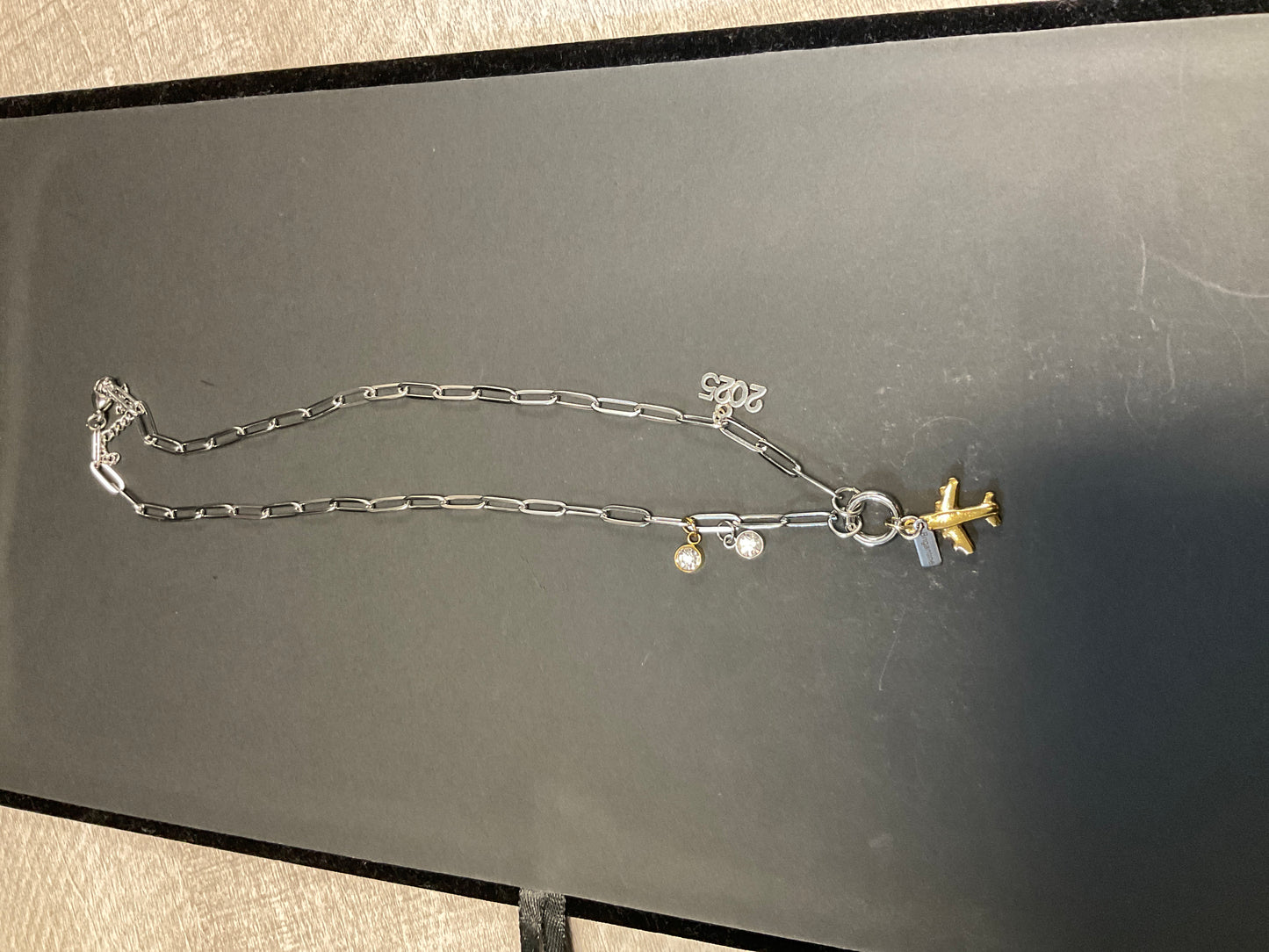 Premade Charm Bar Necklace