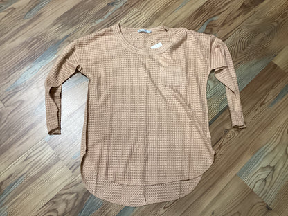 Tan Waffle Long Sleeve