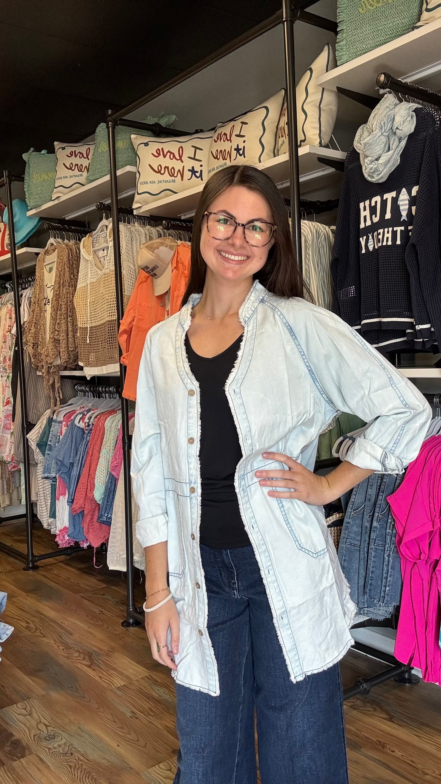 Denim Utility Dress