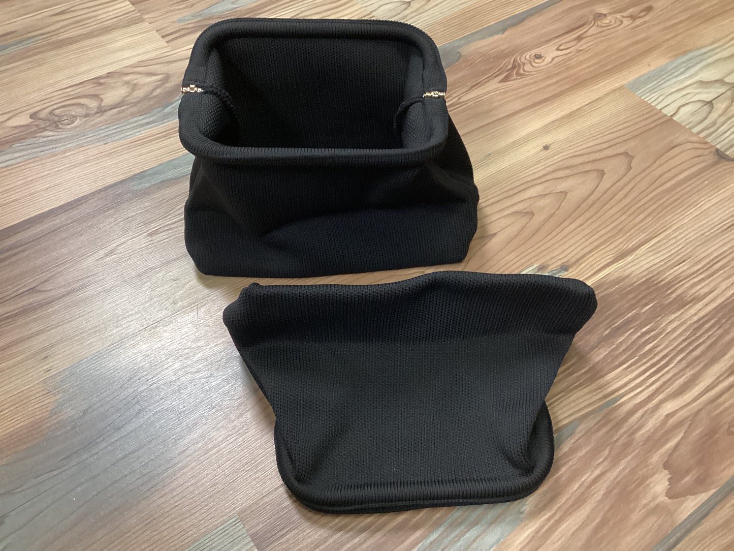 Black Knit Clutch