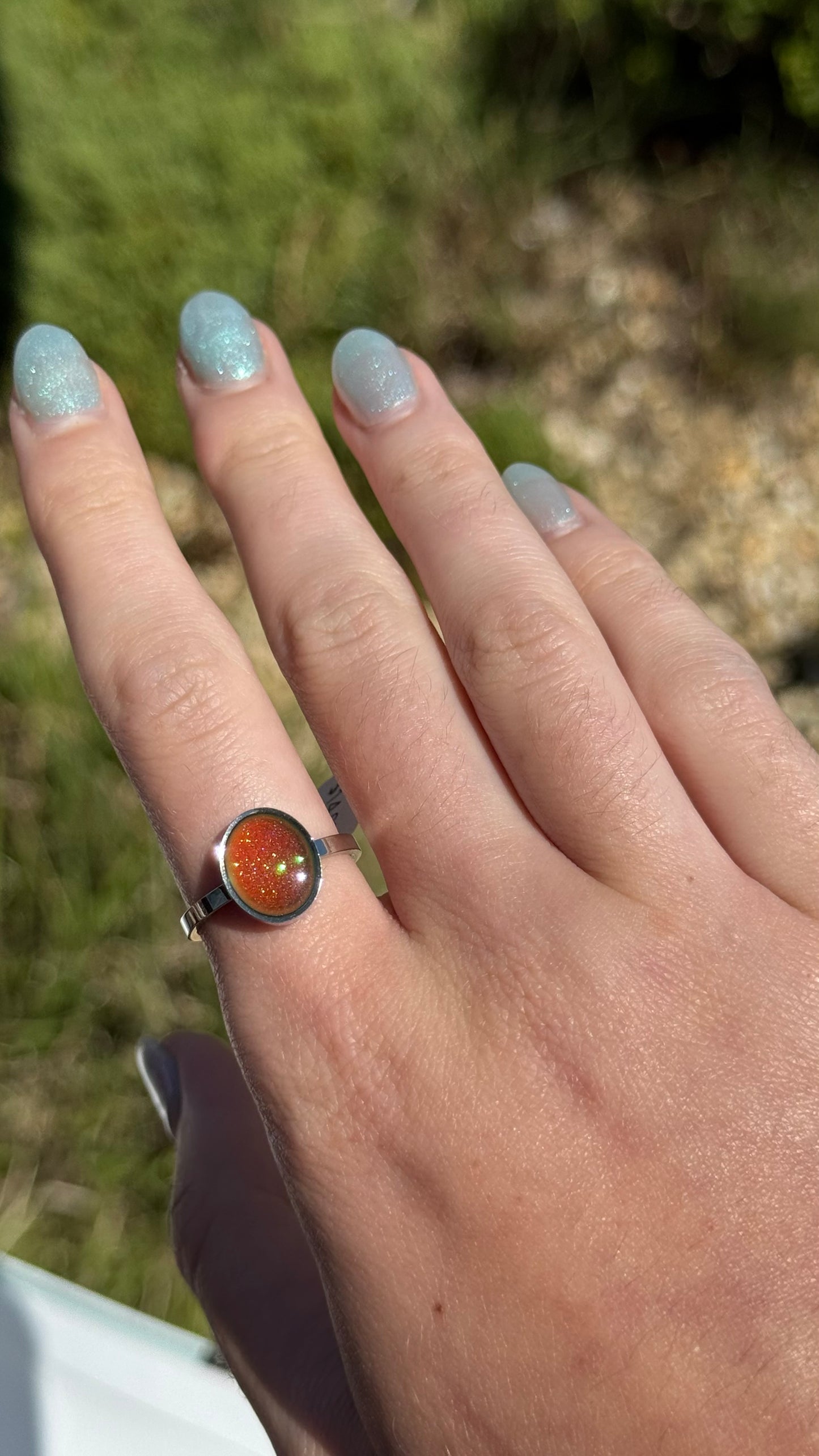 Stainless Steel Mood Ring