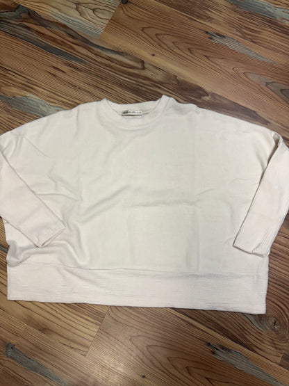 Beige Brushed Melange Dolman