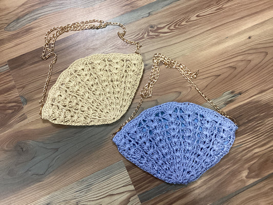 Woven Shell Purse