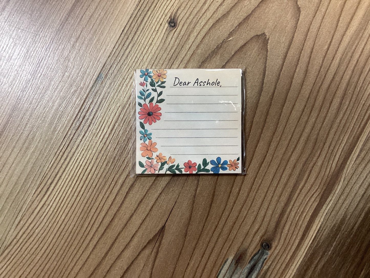 Sassy Post-It Note Pad