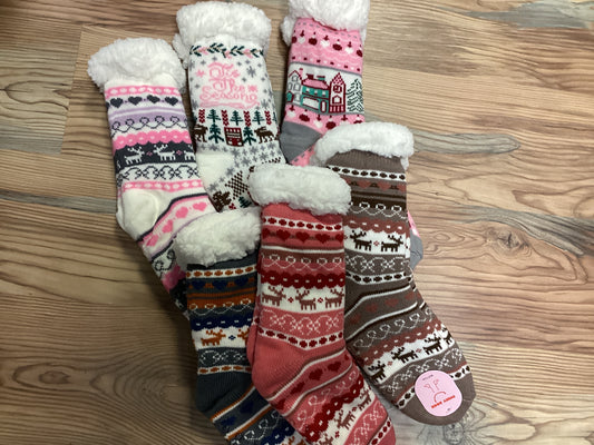 Sherpa Slipper Socks