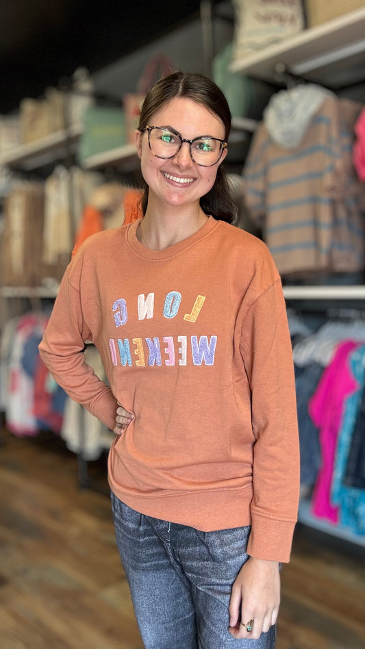 Long Weekend Crewneck