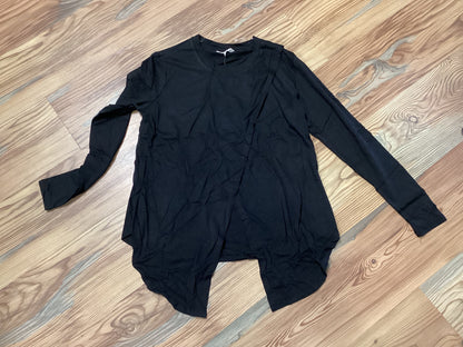 Black Asymmetrical Long Sleeve